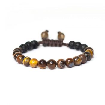 Tiger Eye's Stone Focus Anxiety Bracelet
