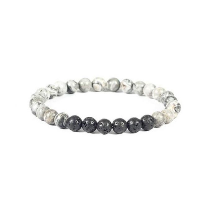 Map Stone Anxiety Bracelet