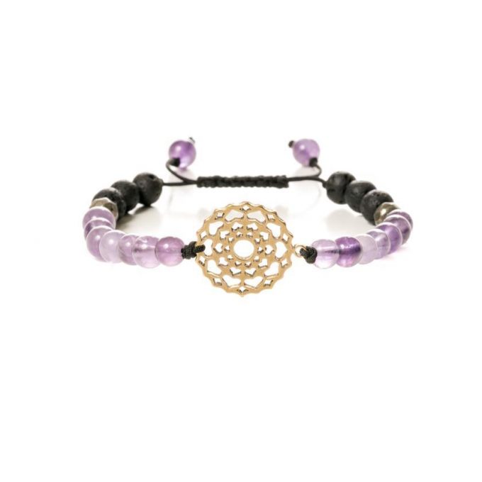 Crown Chakra Anxiety Bracelet