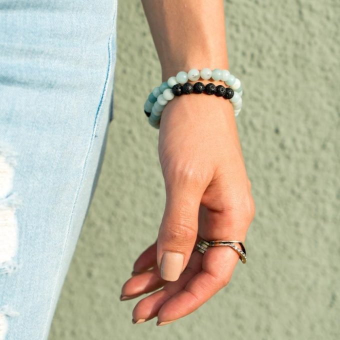 Amazonite Anxiety Bracelet - Image 4