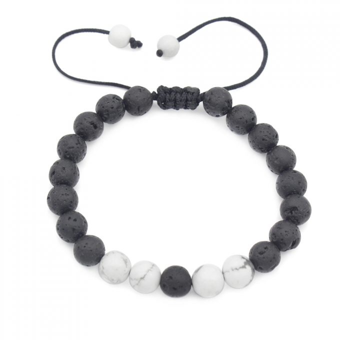 Howlite Stone Anxiety Bracelet - Image 3