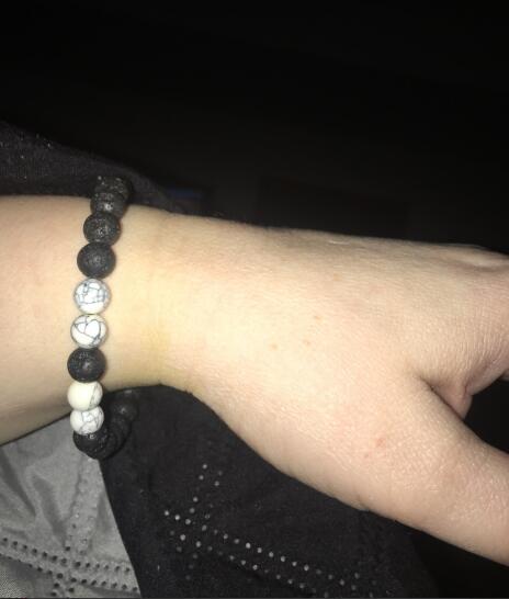 Calm Lava Stone Diffuser Anxiety Bracelet