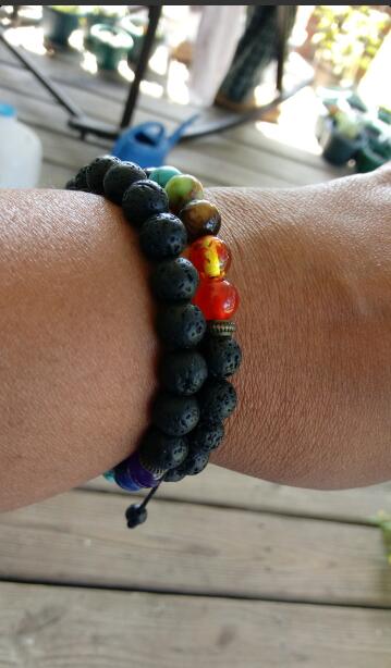 7 Chakra Adjustable Anxiety Bracelet