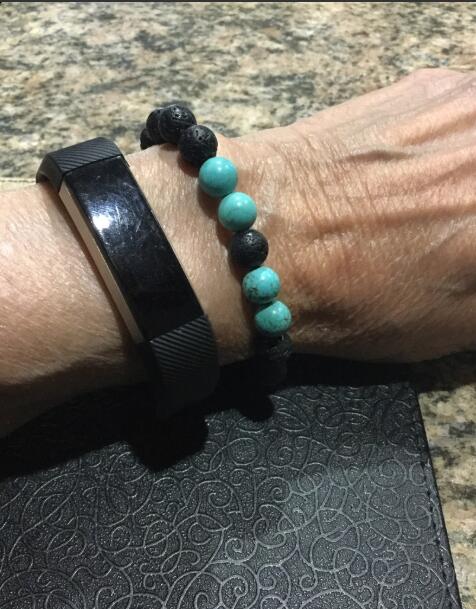 Peace Lava Stone Diffuser Anxiety Bracelet