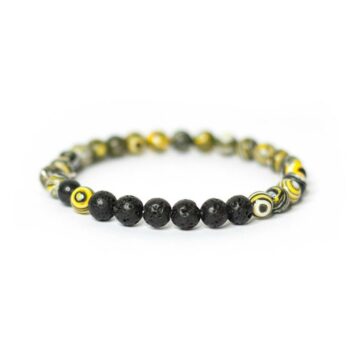 Yellow Cosmic Diffuser Anxiety Bracelet