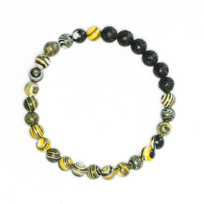 Yellow Cosmic Diffuser Anxiety Bracelet - Image 2