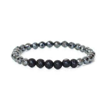 Hematite Diffuser Anxiety Bracelet