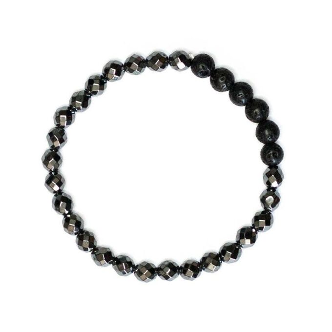 Hematite Diffuser Anxiety Bracelet - Image 2
