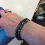 Yellow Cosmic Diffuser Anxiety Bracelet