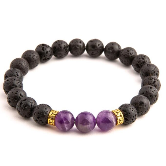 Amethyst Diffuser Anxiety Bracelet