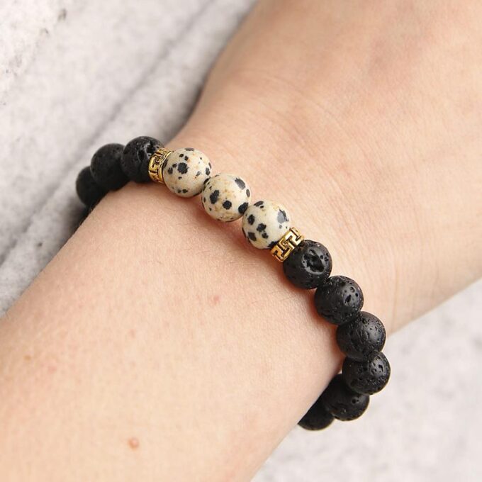 Dalmatian Diffuser Anxiety Bracelet - Image 3