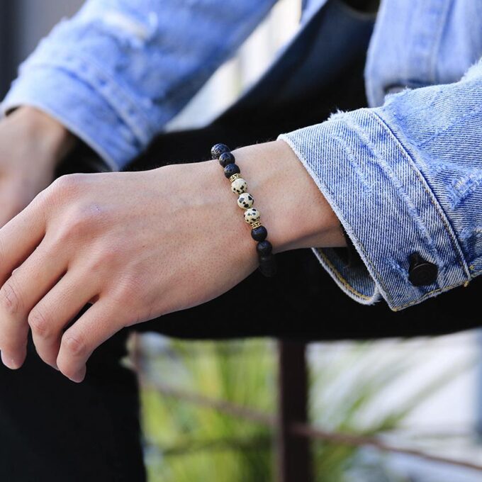 Dalmatian Diffuser Anxiety Bracelet - Image 4
