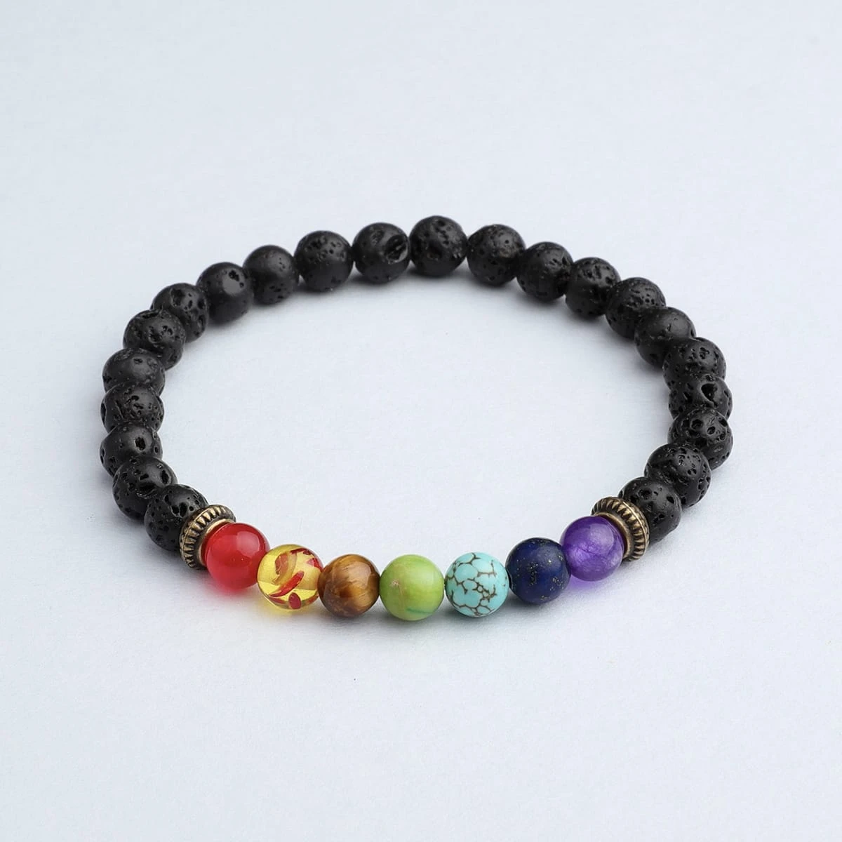 7 Chakra Mini Anxiety Bracelet