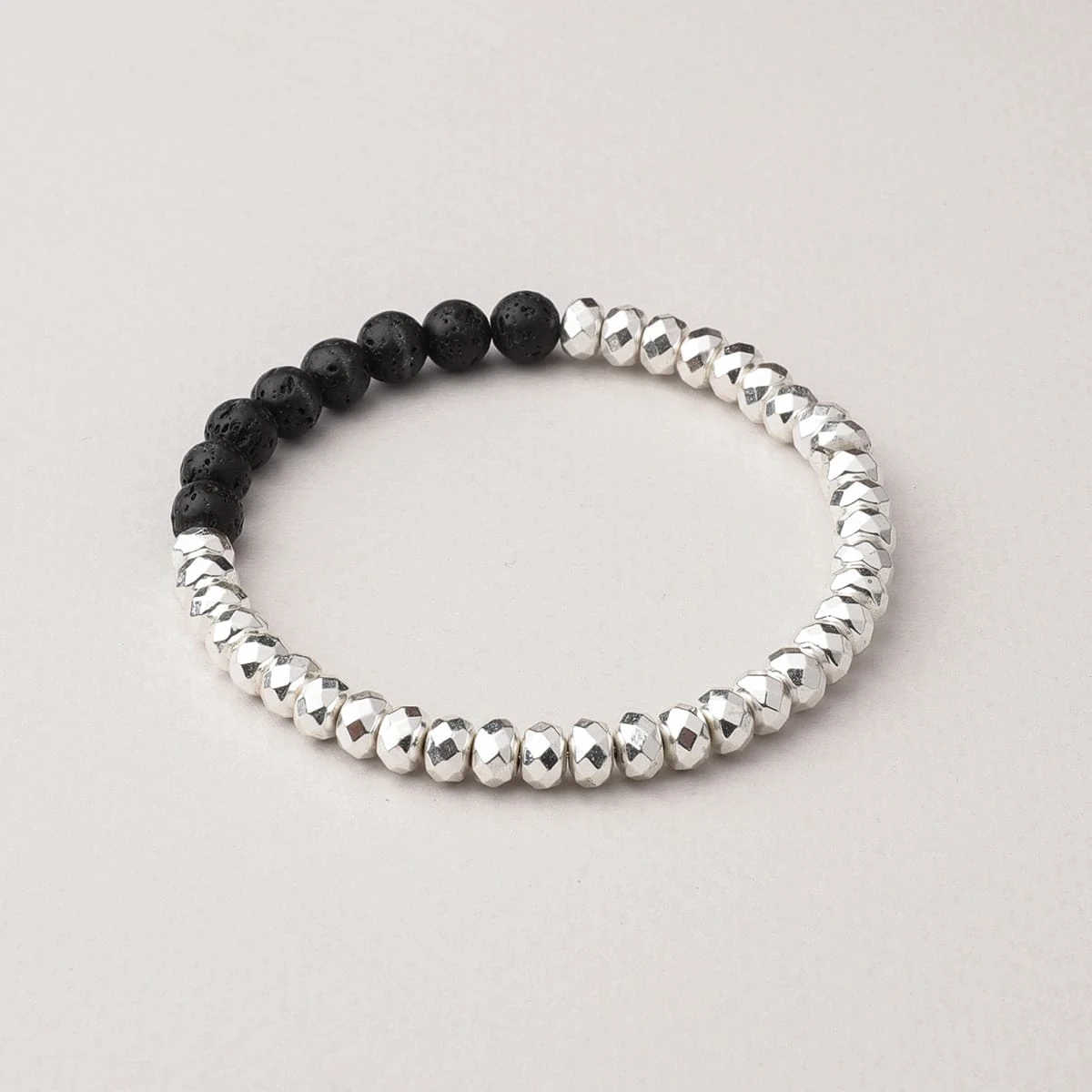 Silver Metallic Diffuser Bracelet Anxiety Bracelet - Image 5