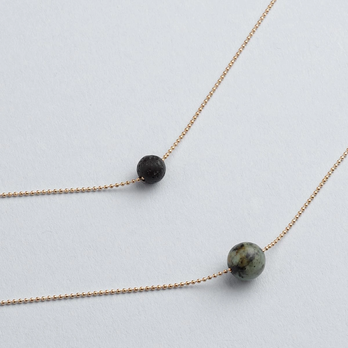 Pure Diffuser Anxiety Necklace - African Turquoise - Image 6