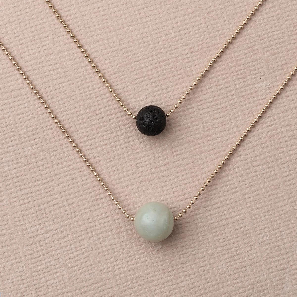 Pure Diffuser Anxiety Necklace - Amazonite - Image 6