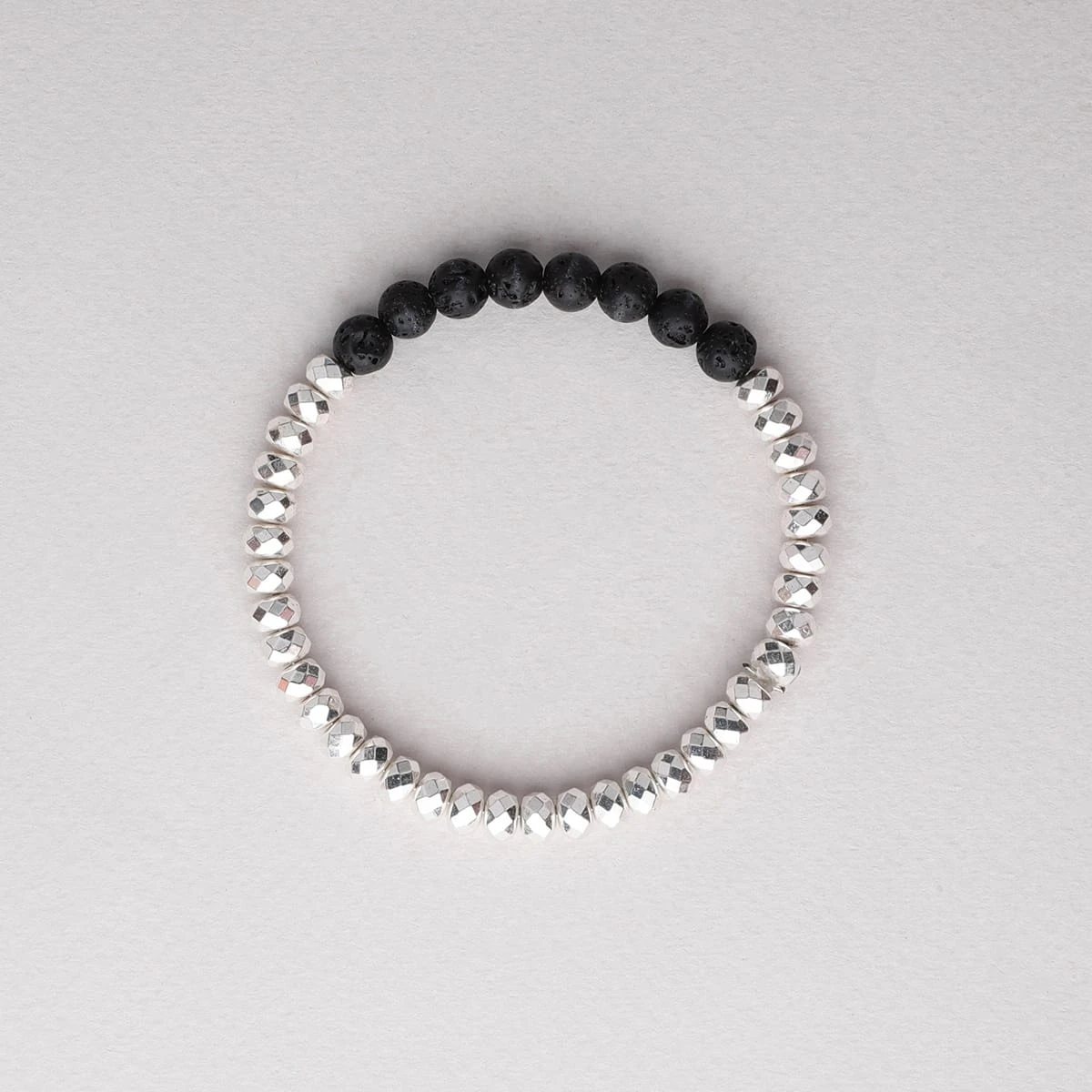 Silver Metallic Diffuser Bracelet Anxiety Bracelet - Image 4