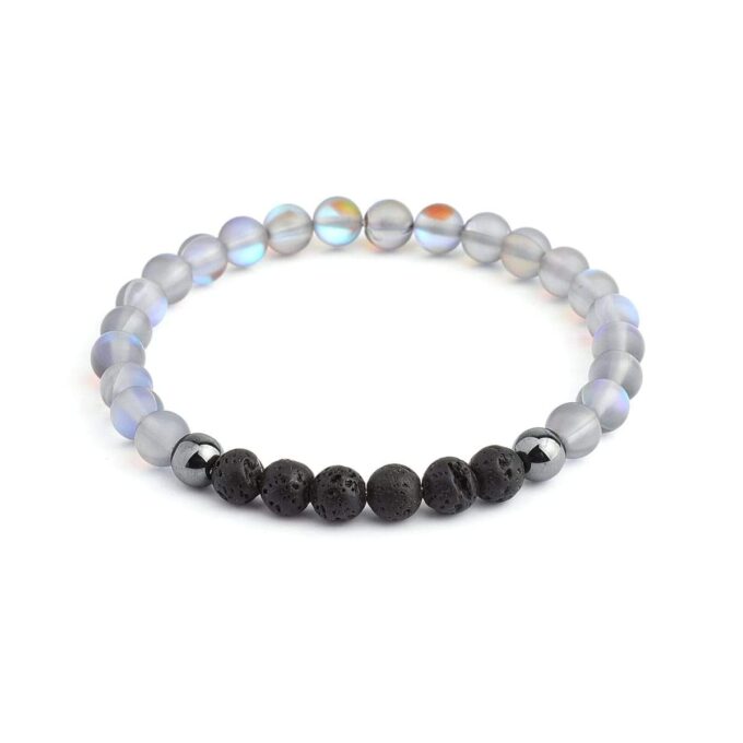 Glow Glass (Grey) Anxiety Bracelet