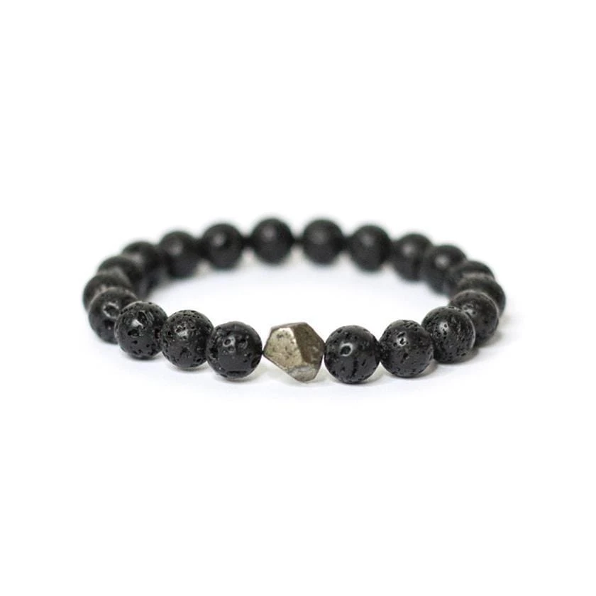 Pyrite Diffuser Anxiety Bracelet
