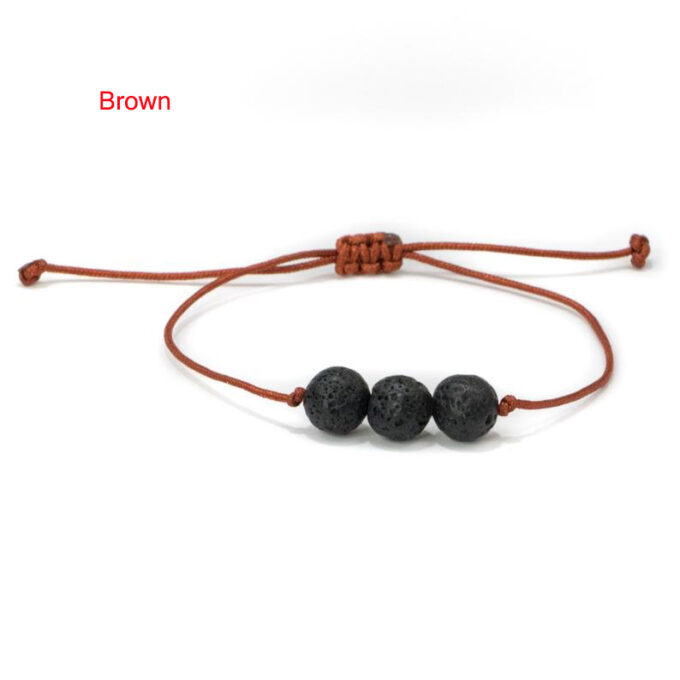 3 Pack Lava Rock Anxiety Bracelet - Image 6