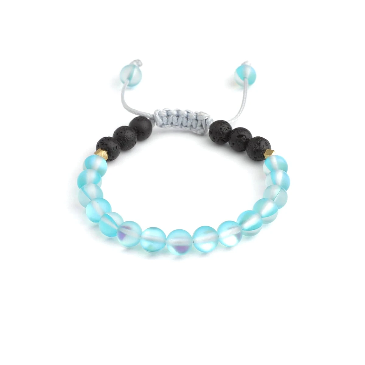 Kids Glow Glass Adjustable Bracelet (Blue)