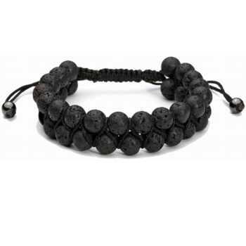 Lava Rock Stone Anxiety  Bracelet