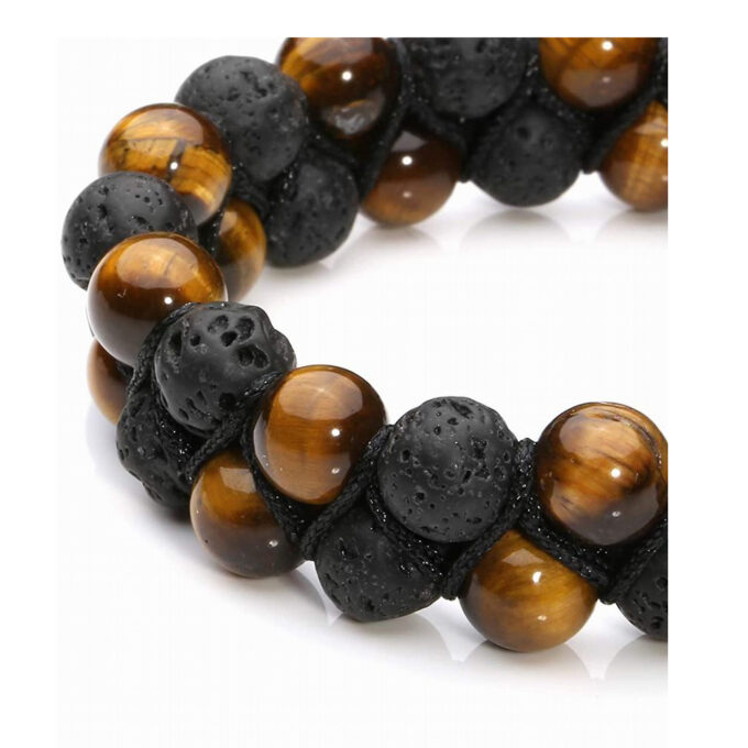 Lava Stone Anxiety Bracelet - Image 4