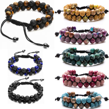 Lava Stone Anxiety Bracelet