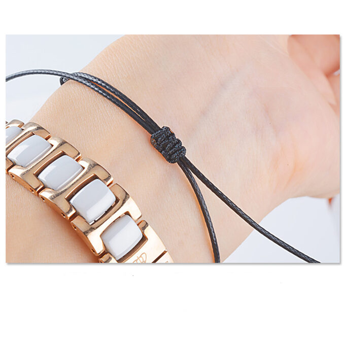 Rainbow Lava Rock Adjustable Anxiety Bracelets - Image 9