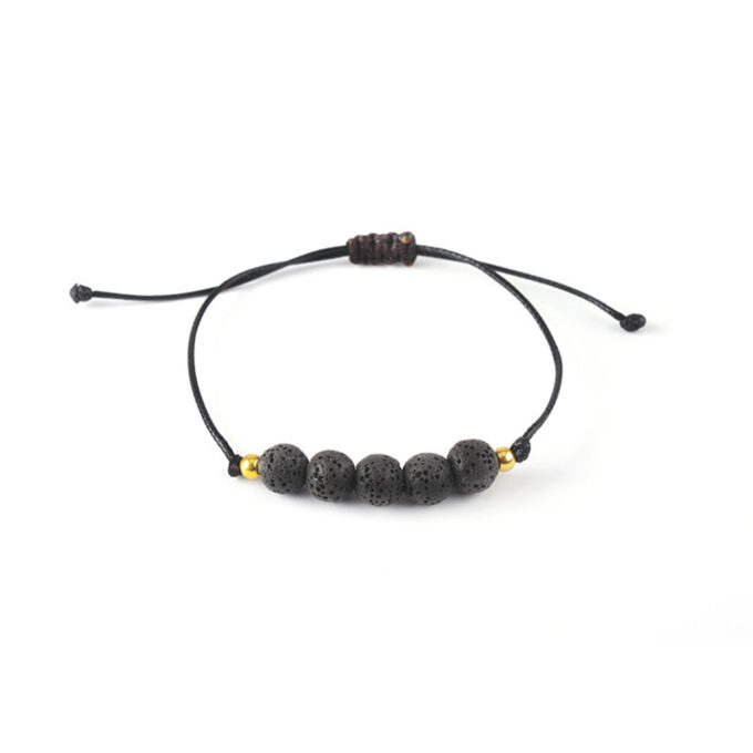 Rainbow Lava Rock Adjustable Anxiety Bracelets - Image 15