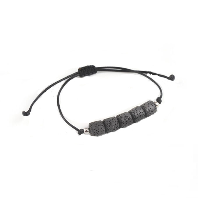 Rainbow Lava Rock Adjustable Anxiety Bracelets - Image 20