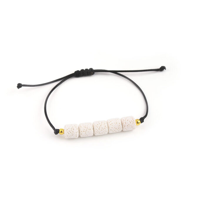 Rainbow Lava Rock Adjustable Anxiety Bracelets - Image 17