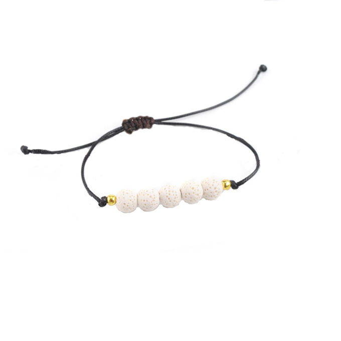 Rainbow Lava Rock Adjustable Anxiety Bracelets - Image 11