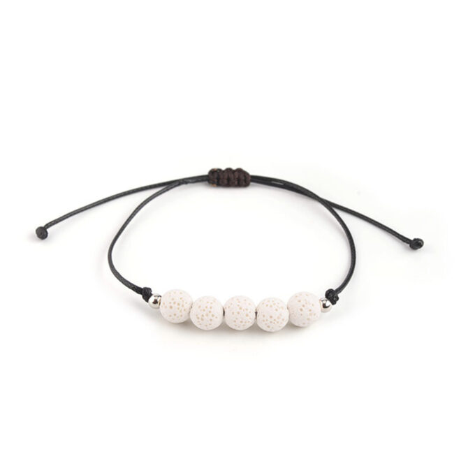 Rainbow Lava Rock Adjustable Anxiety Bracelets - Image 10